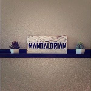The Mandalorian Custom Sign